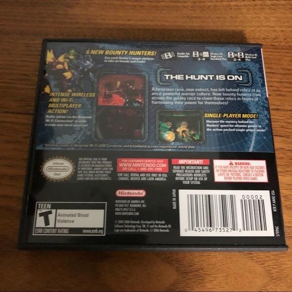 🎮Nintendo DS Metroid Prime Hunters Video Game - Picture 2 of 6
